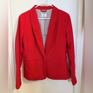 Old Navy Red Blazer Size Medium